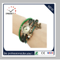 Las mujeres de moda Crystal Diamond pulsera Vintage Lady Quartz Watch (DC-1370)